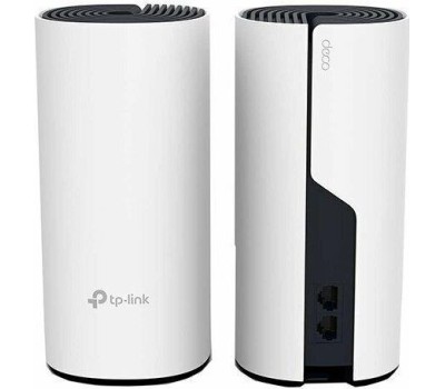 TP-LINK Бесшовный Mesh роутер DECO P9(2-PACK), Wi-Fi 5, AC1200, 2.4/5ГГц, 2 WAN/LAN, белый, 2 шт. в комплекте