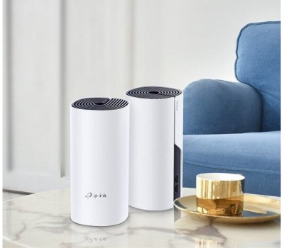TP-LINK Бесшовный Mesh роутер DECO P9(2-PACK), Wi-Fi 5, AC1200, 2.4/5ГГц, 2 WAN/LAN, белый, 2 шт. в комплекте