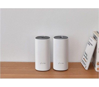 TP-LINK Бесшовный Mesh роутер DECO P9(2-PACK), Wi-Fi 5, AC1200, 2.4/5ГГц, 2 WAN/LAN, белый, 2 шт. в комплекте