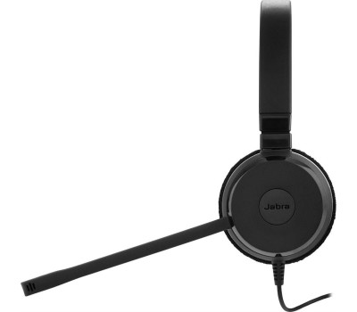 JABRA Гарнитура Evolve 20 MS Stereo, для контактных центров, накладные, проводные, черный [4999-823-109]