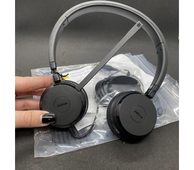 JABRA Гарнитура Evolve 20 MS Stereo, для контактных центров, накладные, проводные, черный [4999-823-109]