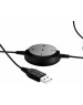 JABRA Гарнитура Evolve 20 MS Stereo, для контактных центров, накладные, проводные, черный [4999-823-109]