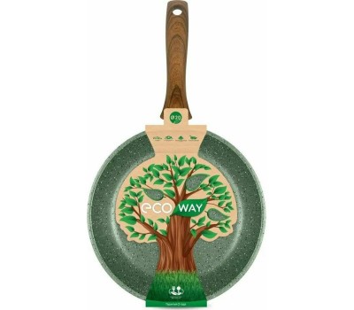 Сковорода НЕВА МЕТАЛЛ ПОСУДА Сковорода а/пр литая 20см Eco Way ТМ НМП