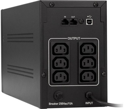 ИБП Exegate EP285529RUS ИБП ExeGate SpecialPro Smart LLB-2200.LCD.AVR.C13.RJ.USB <2200VA/1300W, LCD, AVR, 6*IEC-C13, RJ45/11, USB, Black>