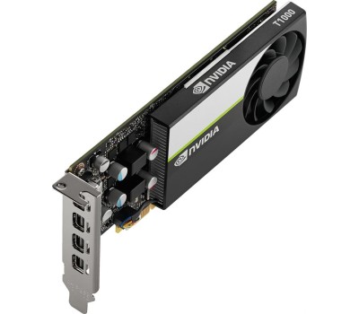 Видеокарта PNY Видеокарта NVIDIA T1000 T1000 4ГБ GDDR6, Low Profile, Bulk [vcnt1000-sb]
