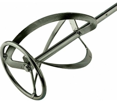 Насадка СИБРТЕХ Насадка для миксера, для тяжелых растворов, 120 х 590 мм, оцинкованная, хвостовик резьба М14 848947