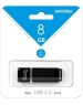 SMART BUY Smartbuy USB Drive 8Gb Quartz series Black SB8GBQZ-K