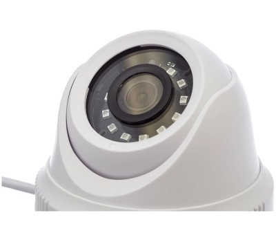 Камера видеонаблюдения TANTOS Камера видеонаблюдения аналоговая TSc-E2HDf, 1920х1080 pix, 2.8 мм, белый [00-00156688]