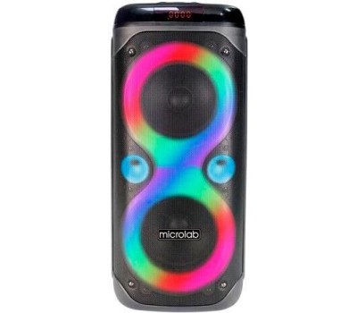 MICROLAB Колонка портативная PT802, 200Вт, черный