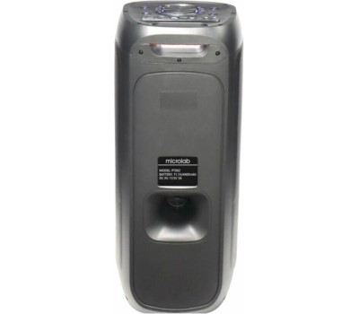 MICROLAB Колонка портативная PT802, 200Вт, черный
