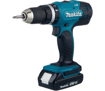 MAKITA Ударная дрель-шуруповерт DHP453SYE, 1.5Ач, с двумя аккумуляторами