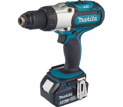 Дрель-шуруповерт MAKITA Дрель-шуруповерт DDF451RFE, 3Ач, с двумя аккумуляторами