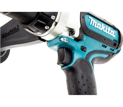 Дрель-шуруповерт MAKITA Дрель-шуруповерт DDF451RFE, 3Ач, с двумя аккумуляторами