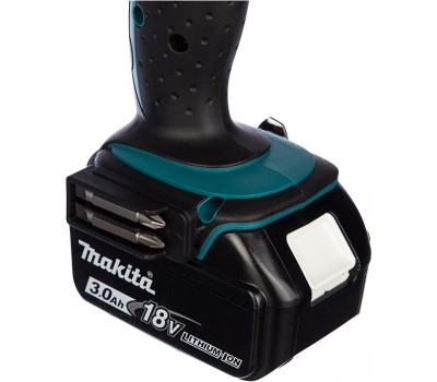 Дрель-шуруповерт MAKITA Дрель-шуруповерт DDF451RFE, 3Ач, с двумя аккумуляторами