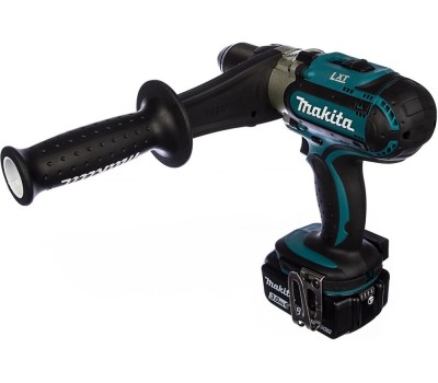 Дрель-шуруповерт MAKITA Дрель-шуруповерт DDF451RFE, 3Ач, с двумя аккумуляторами