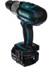 Дрель-шуруповерт MAKITA Дрель-шуруповерт DDF451RFE, 3Ач, с двумя аккумуляторами