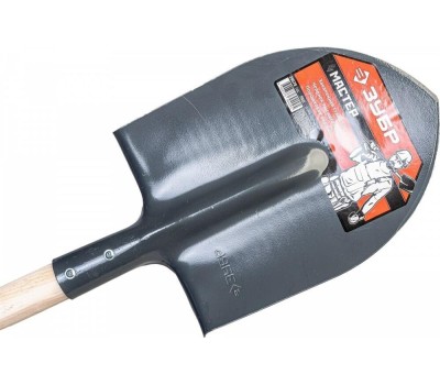 Лопата ЗУБР Лопата штыковая Мастер ЛКО для земляных работ, размер средний [39570]
