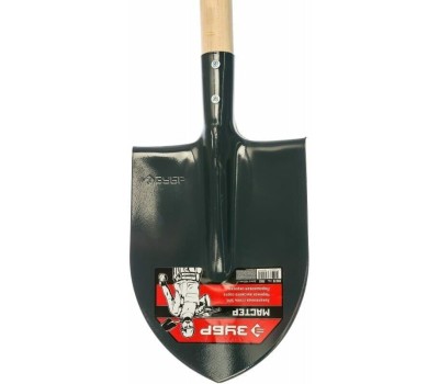 Лопата ЗУБР Лопата штыковая Мастер ЛКО для земляных работ, размер средний [39570]