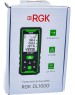 RGK Лазерный дальномер DL100G, 2 класс лазера, 535нм, луч зеленый [778190]