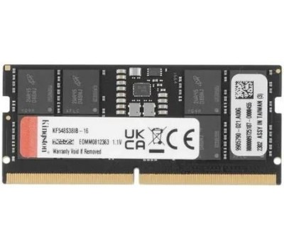 Оперативная память KINGSTON Оперативная память Fury Impact KF564S38IB-16 DDR5 - 1x 16ГБ 6400МГц, для ноутбуков (SO-DIMM), ECC, Ret
