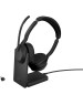 JABRA Беспроводная гарнитура Evolve2 55, Link380c MS Stereo Stand (PN:25599-999-889)