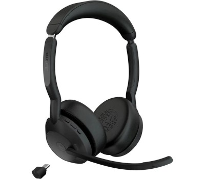 JABRA Беспроводная гарнитура Evolve2 55, Link380c MS Stereo Stand (PN:25599-999-889)