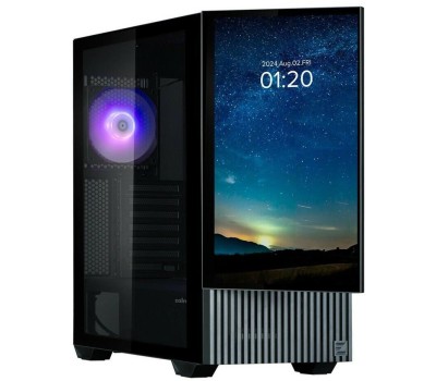 ZALMAN Корпус MidTower Z10 DS черный (mATX, без БП, USB3.0+USB3.2, 2x120+1x120 ARGB) ( Z10 DS)