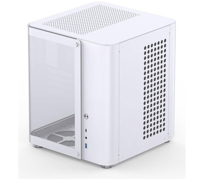 Корпус для ПК JONSBO Корпус mATX TK-1 2.0, Mini-Tower, без БП, белый [tk-1 2.0 white]