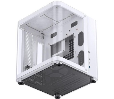 Корпус для ПК JONSBO Корпус mATX TK-1 2.0, Mini-Tower, без БП, белый [tk-1 2.0 white]