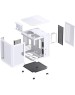 Корпус для ПК JONSBO Корпус mATX TK-1 2.0, Mini-Tower, без БП, белый [tk-1 2.0 white]