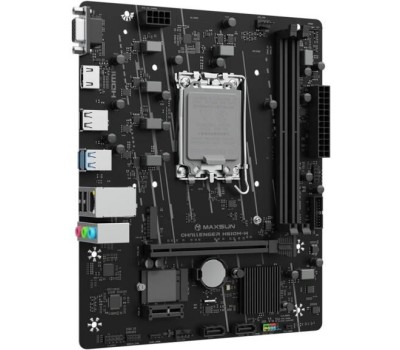 Материнская плата MAXSUN Материнская плата MS-Challenger H610M-H V1 WIFI H610, LGA1700, 2*DDR4, 1*PCIEx16, 1*PCIEx1, 1*M.2, 4*USB3.2Gen1, 6*USB2.0, 2*SATA3.0, 1G, VGA, HDMI, M-ATX, RTL