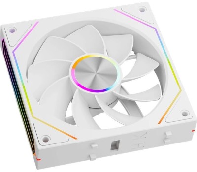 PCCOOLER Вентилятор F3 X120 WH 120мм, 4-pin, 1800об/мин, 15 - 28.4 дБ, ARGB, белый, Ret [f3x120-whac112-gl]