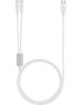 TTEC Кабель с двойным коннектором Duo USB-A-USB-C/Lightning. Длина: 120 см. Цвет: белый