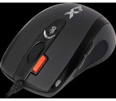 Мышь проводная A4TECH XL-750BK USB черный