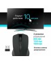 Мышь беспроводная DEFENDER (52935) ACCURA MM-935 черный
