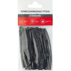 Изоляционные материалы REXANT (29-0105) ТЕРМОУСАЖИВАЕМЫЕ ТРУБКИ STANDARD 2: 1 (НАБОР 18ШТ.)