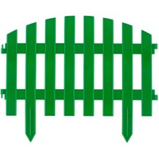 Садовые ограждения PALISAD Забор декоративный Винтаж , 28 х 300 см, зеленый 65012