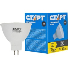 Лампа СТАРТ LEDJCDRGU5.3 6W27