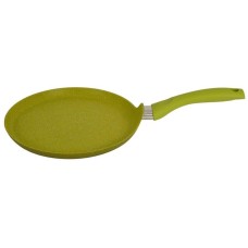 Сковорода KUKMARA сб220tsl а/пр литая блинная 22см TRENDY STYLE LIME