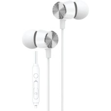 Наушники AKSBERRY (6900328360012) Y4 с микрофоном Type-C, белый
