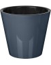 Горшок цветочный HOMVER Rosemary D230мм, 5л с дренажной вставкой (серый) 221605935/01