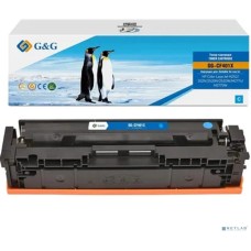G&G Картридж , аналог HP CF401X/201X синий 2.3k с чипом