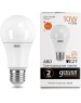 GAUSS Упаковка ламп LED E27, груша, 10Вт, 10 шт. [23210]