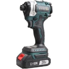 Винтоверт ZITREK Ударный винтоверт DKIS20 Pro, 2Ач, с одним аккумулятором [085-1017]