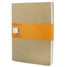 MOLESKINE Блокнот Cahier Journal, 120стр, в линейку, бежевый [qp421]