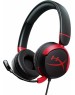 HYPERX Гарнитура игровая Cloud Mini, для компьютера, накладные, проводные, черный / красный [7g8f4aa]