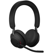 JABRA Гарнитура беспроводная Evolve2 65, Link380c MS Stereo Black, / Bluetooth (USB Type-C) /