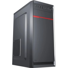 DIGMA Корпус DCC-MD302 черный без БП ATX 1x80mm 3x120mm 2xUSB2.0 2xUSB3.0 audio