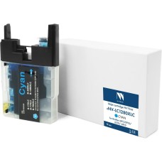 Картридж струйный NV PRINT Струйный картридж NVP LC-1280XLC (NV-LC1280XLC) Cyan для Brother MFCJ5910/6510/6910 (19 мл) совместимый