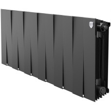 Радиатор ROYAL THERMO Радиатор биметаллический PianoForte 300 Чёрный - 12 секц